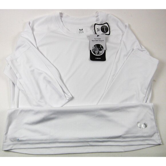 Mens Short Sleeve Size L Performance T-Shirt Quick Dry UPF 50+ Athletic - Picture 1 of 5